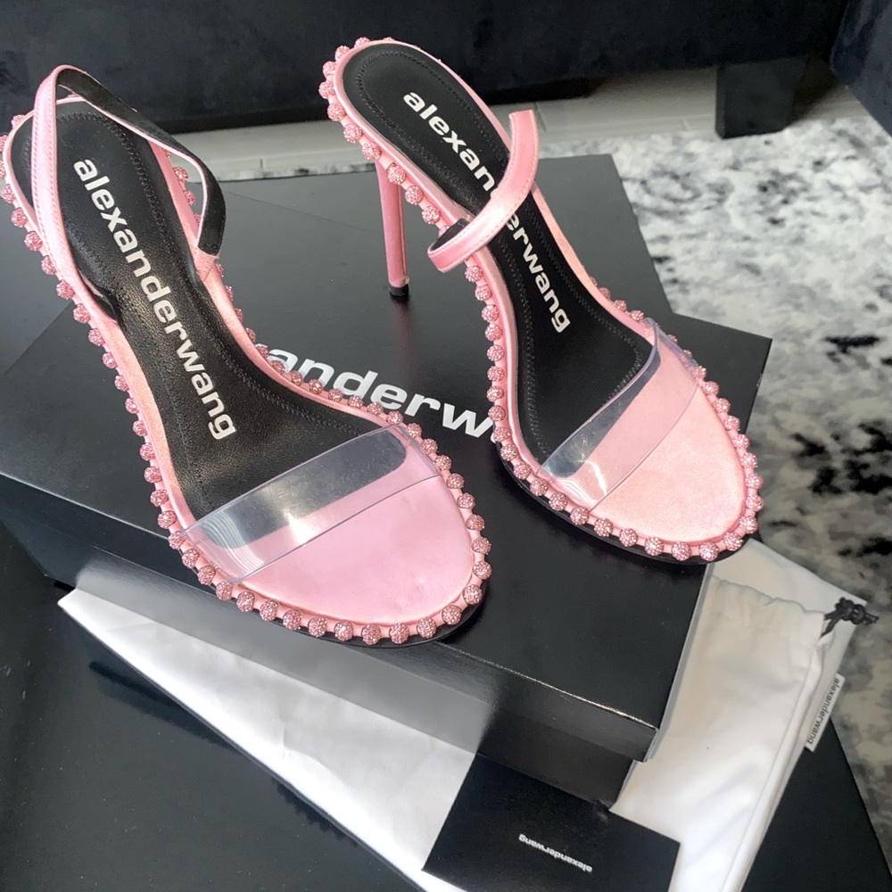 Alexander Wang Pink Nova Heels